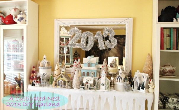 DIY New Year's Decoration by A Cultivated Nest