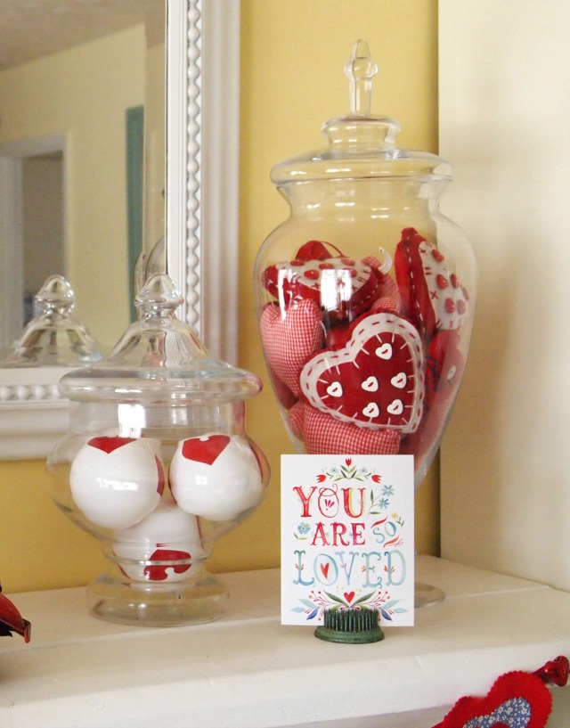 Valentine’s Day Decorations by A Cultivated Nest