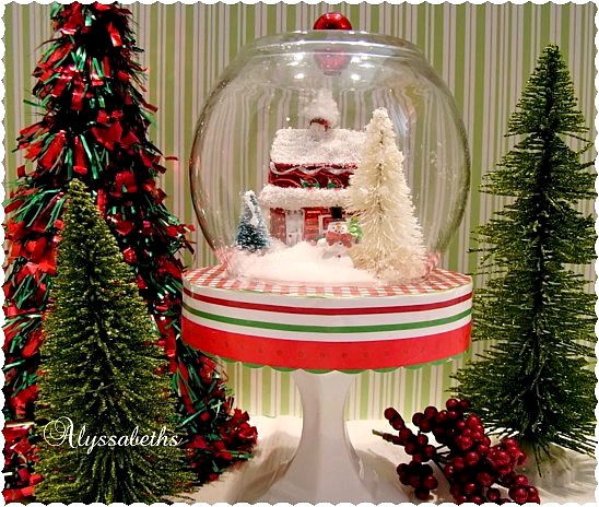 Cute Dollar Store Christmas Scene Globe from Alyssabeth’s Vintage ...