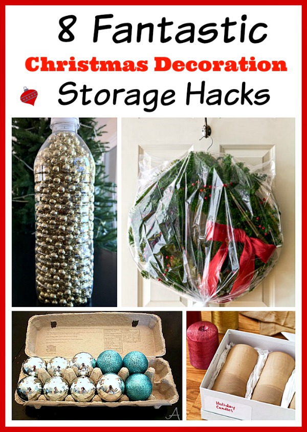 getting it out, is it? Give these Christmas decoration storage hacks ...