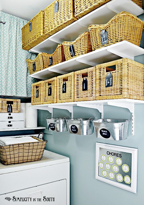 What are some ways to organize your home?