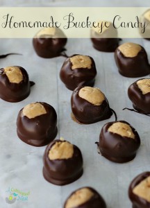 Homemade Buckeye Candy