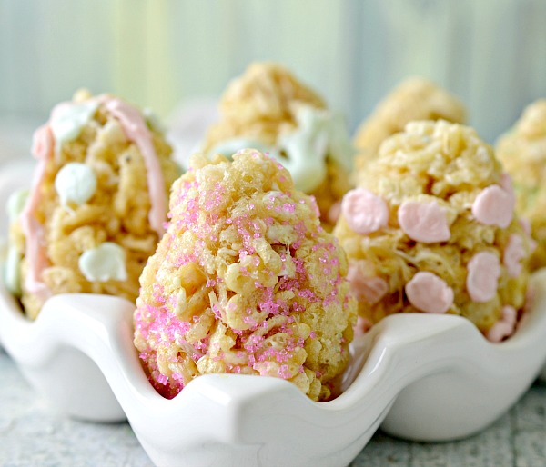 Easter Egg Rice Krispie Treats