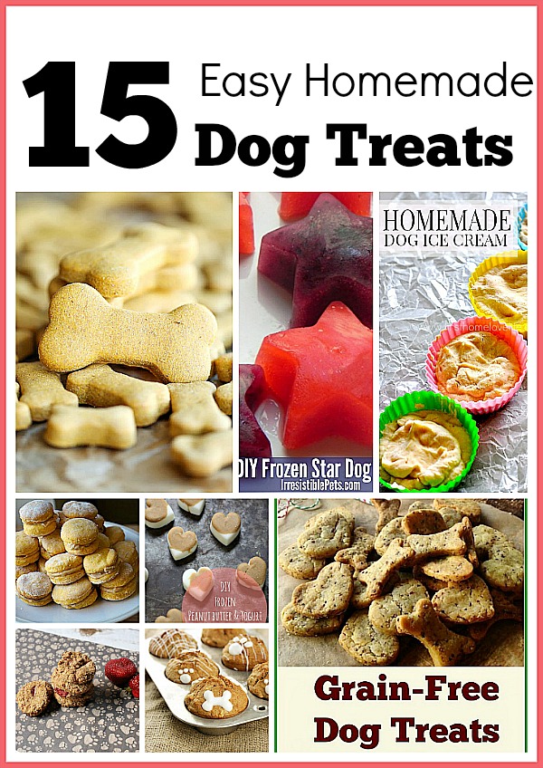 What are some recipes for making your own dog biscuits?