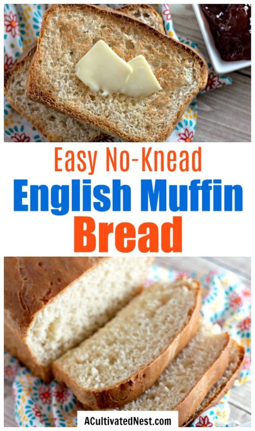 Homemade English Muffin Bread Recipe A Cultivated Nest