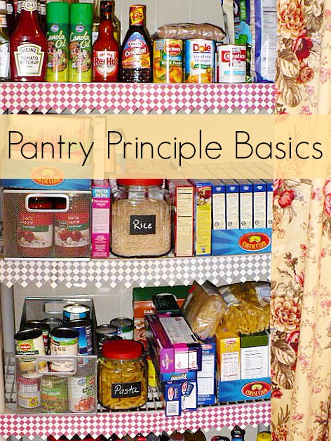 Pantry Basics - How We Manage On Less Money Pt. 2 - A Cultivated Nest