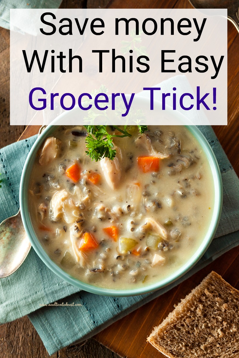 Save money on groceries with this one easy tip! How making a soup night once a week can save you money on groceries and ... I think that's a great idea especially now that it's getting cooler around here