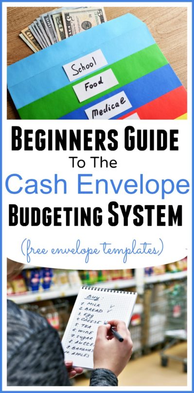 cash envelope system vs electronic budget