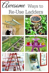 15 Fun Ways to Use Old Ladders In Your Home - A Cultivated Nest