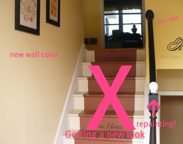 painted stairs