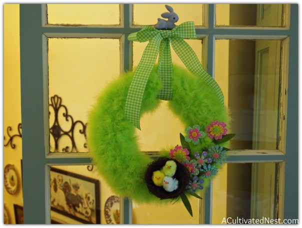 DIY Easter Wreath