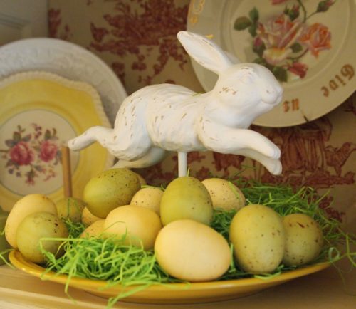 Easter China Cabinet - A Cultivated Nest