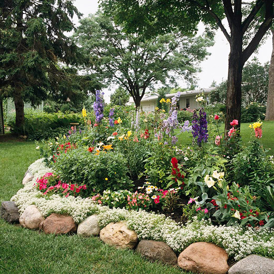 bouldger garden edging