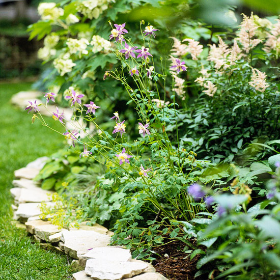 flagstone edging