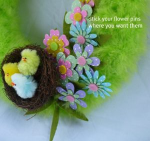 Super Easy DIY Spring Wreath - A Cultivated Nest