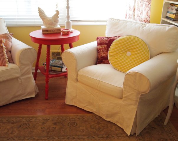ikea chairs living room yellow
