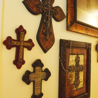 crosses as wall art
