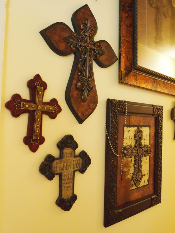 crosses as wall art