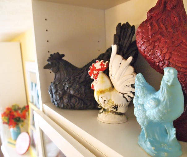 ceramic rooster collection