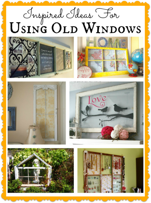 Inspired Ways To Use Old Windows