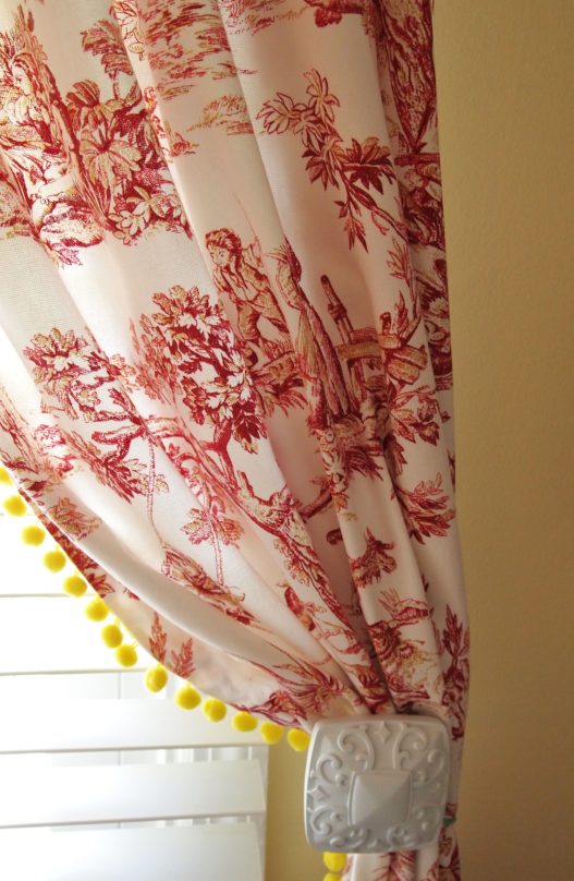 toile curtains