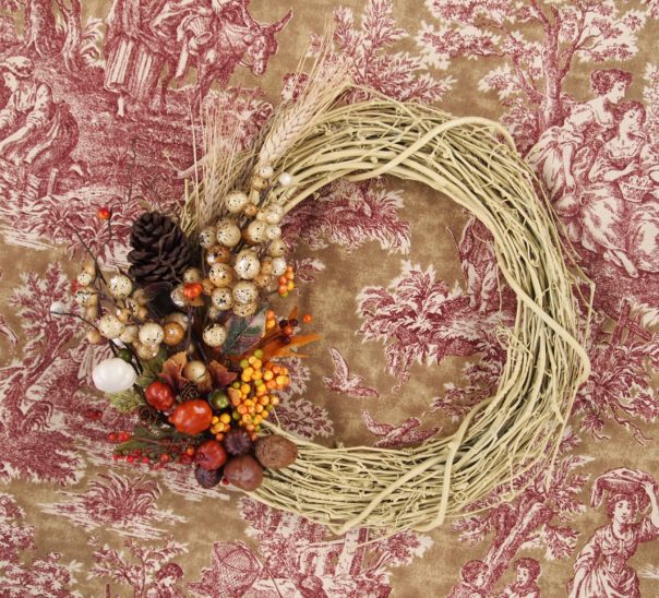 fall grapevine wreath