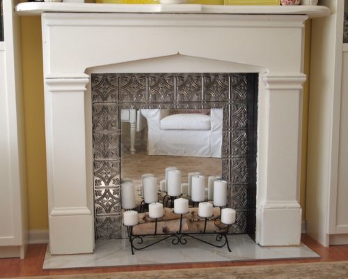 How to Make a Faux Fireplace - A Cultivated Nest