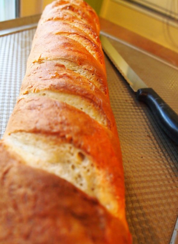 home made french bread