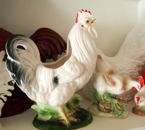 Red Gingham & Roosters - A Cultivated Nest