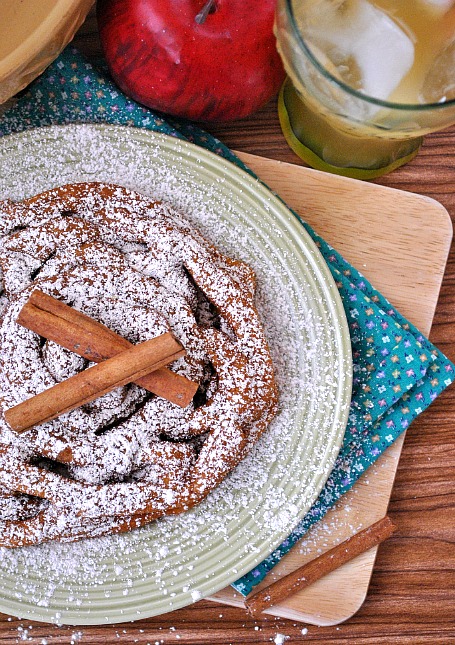 Pumpkin Funnel Cake