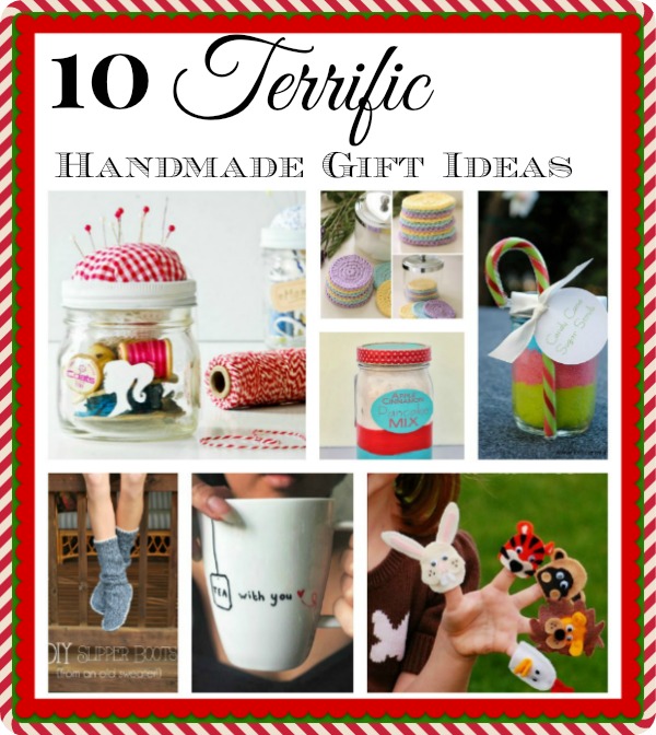 10 terrific handmade gifts