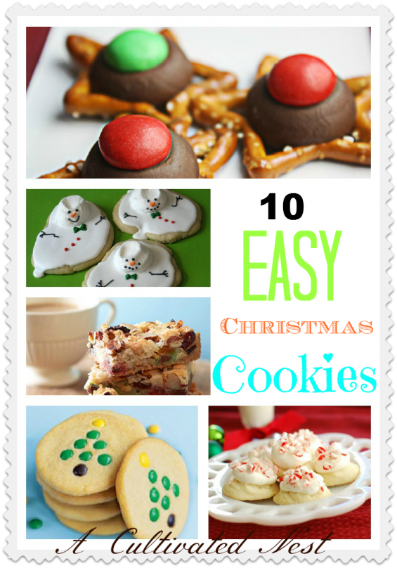 10 Easy Christmas Cookie Ideas