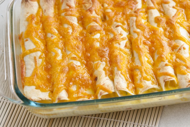 breakfast enchiladas with ham