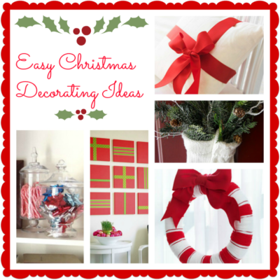 Easy Christmas Decorating Ideas