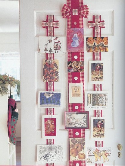 8 Fun Ways To Display Those Christmas Cards - A Cultivated Nest