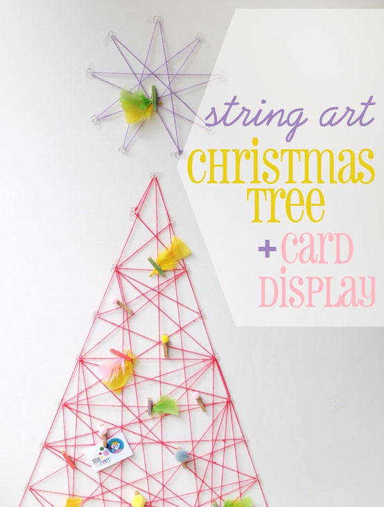 8 DIY Christmas Card Displays- Are you looking for ways to display that pile of Christmas Cards? Check out these cool Christmas card display holders! These are really great DIY Christmas projects that are suitable for people of all skill levels! | #Christmas #ChristmasCardDisplay #diy #ChristmasDecor #ACultivatedNest