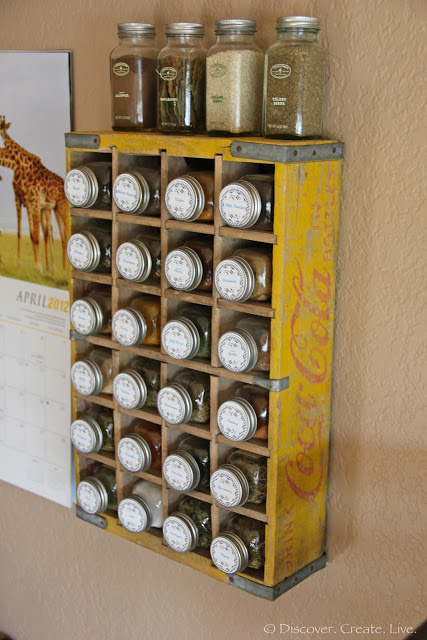 10 Spice Cupboard Organization Ideas- A Cultivated Nest