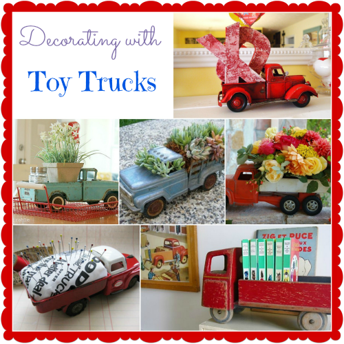 old vintage toy trucks