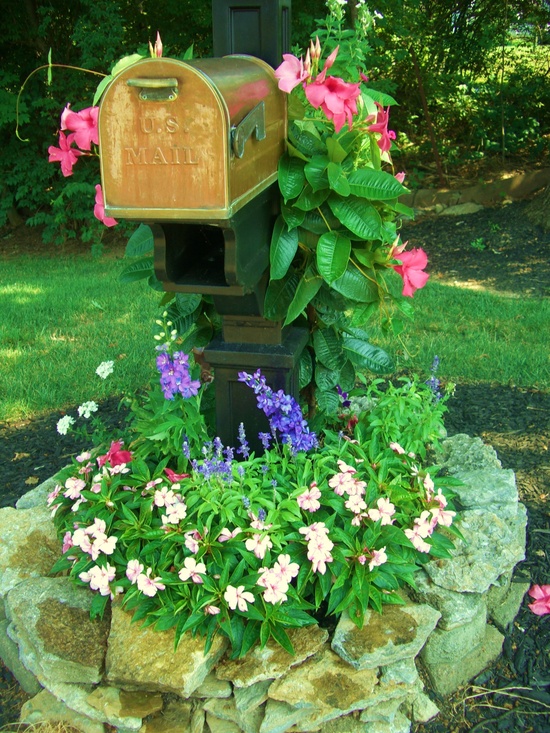 mail box garden