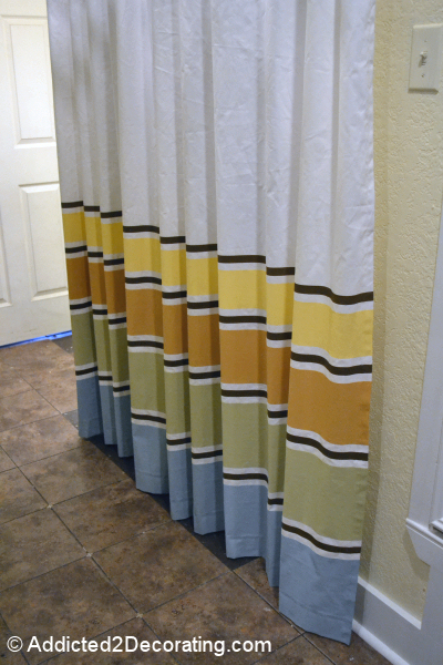 DIY Painted Curtains