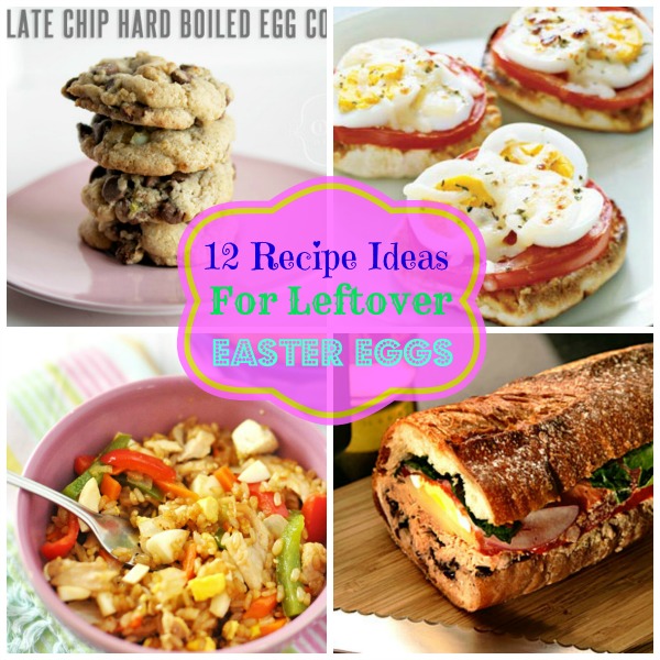 12 Recipe Ideas for Leftover Easter Eggs- If you have a bunch of hard-boiled eggs left over from Easter, put them to use in some of these tasty recipes! | #recipe #eggs #Easter #eggRecipes #ACultivatedNest