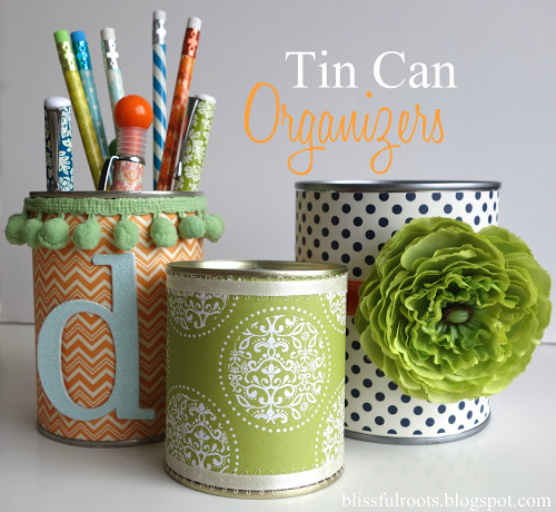 12 Pretty Ways to Use an Ordinary Tin Can- For a fun and frugal way to make some new home décor, try these tin can upcycles! There are so many pretty ways to use an ordinary tin can! | #upcycle #craft #recycle #diyProject #ACultivatedNest