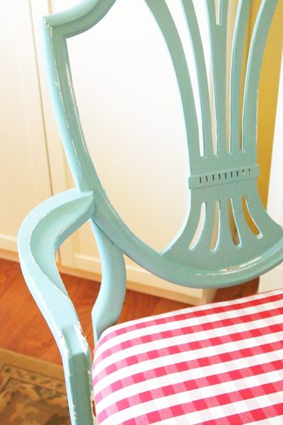 A Little Painted Chair Makeover - A Cultivated Nest