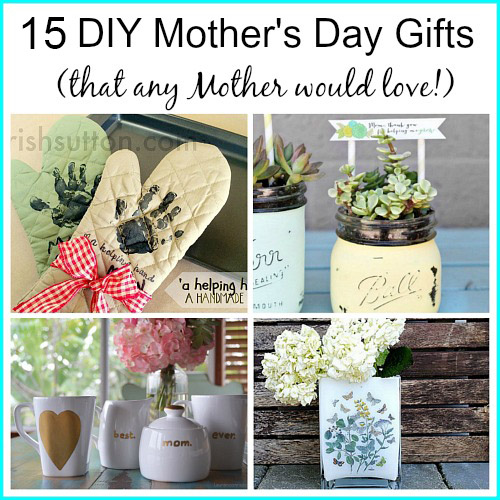 Mother's Day DIY + Handmade Gifts - Delineate Your Dwelling