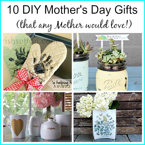 cheap homemade mothers day gifts