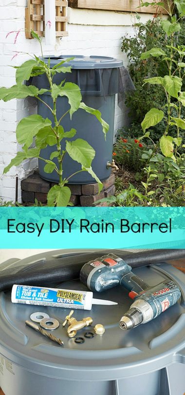 DIY Saturday - How To Make A Rain Barrel - A Cultivated Nest