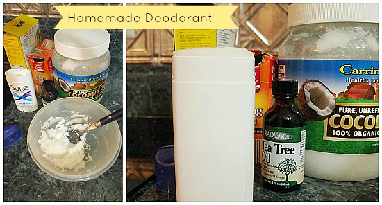homemade deodorant