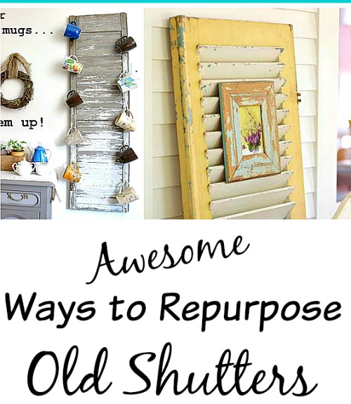 Awesome Ways To Repurpose Old Shutters