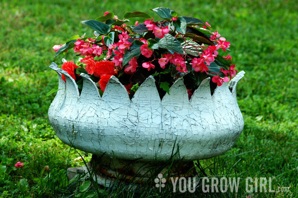 15 Creative Garden Upcycle Containers- From repurposed materials to artsy designs, these unique planters are perfect for adding a personal touch to your green oasis. Check out all these creative DIY garden containers for inspiration! | #gardening #upcycling #DIY #gardenIdeas #ACultivatedNest