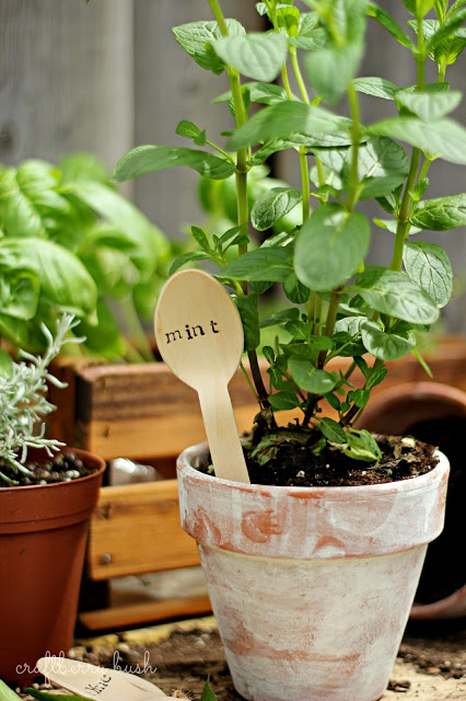 20 Creative Plant Marker Ideas- There's no need to spend money on boring commercial garden markers if you have some basic DIY skills. Instead, check out these cute and clever DIY plant marker ideas! | how to label plants in your garden, ideas for making plant markers, label your herbs, garden markers, #gardening #DIY #garden #craft #ACultivatedNest